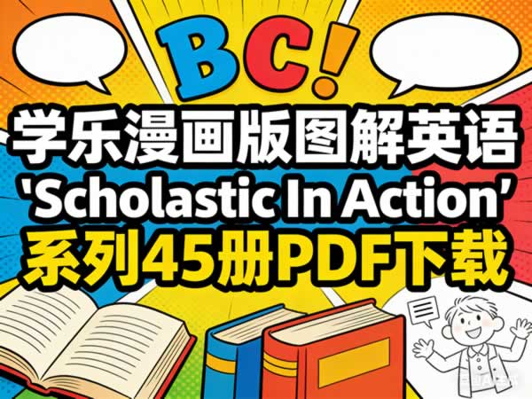 学乐漫画版图解英语《scholastic In Action》系列45册pdf下载